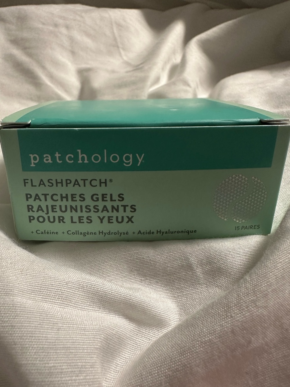 Patchology FlashPatch Rejuvenating Eye Gels, 15 Pairs, New in Box